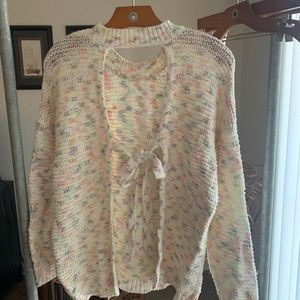 Aerie Tie Back Sweater